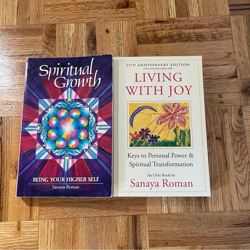 Sanaya Roman Spiritual Growth & Living with Joy Spiritual Used Books